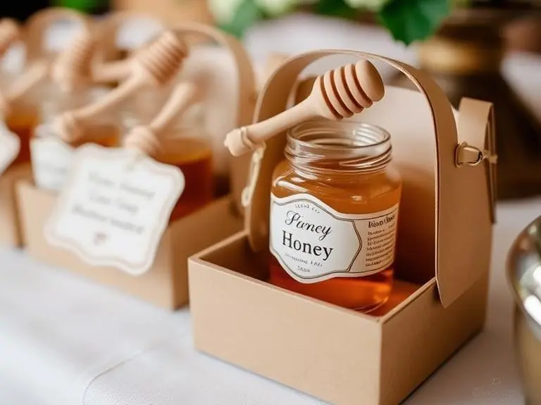 Mini Honey Jars with Dipper