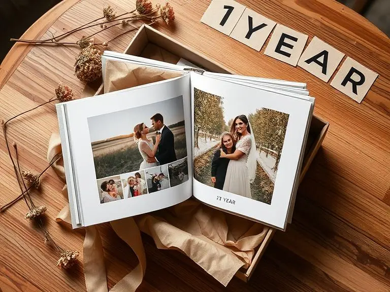 Personalized Hardcover Photo Album Book