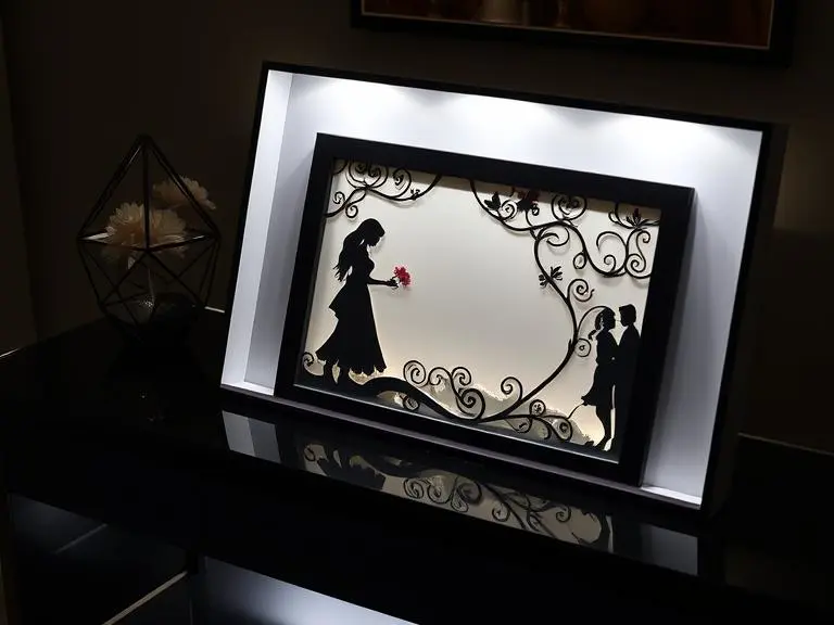 Paper Cut Art Custom Portrait