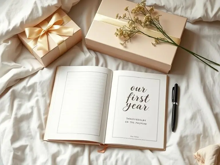 Our First Year Anniversary Journal