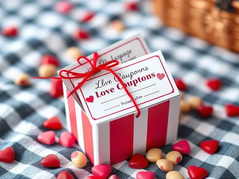 Personalized Love Coupons Booklet