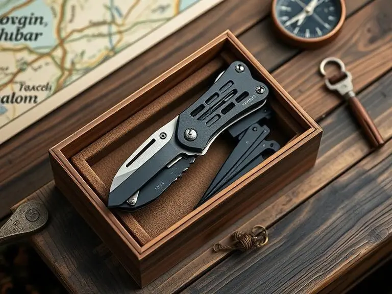 High Carbon Steel Multi-tool Pocket Knife