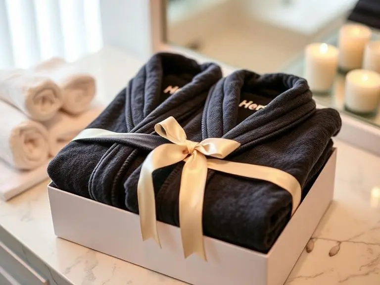 His Hers Matching Luxury Bathrobes