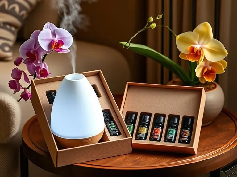 Smart Aroma Diffuser with Essential Oils
