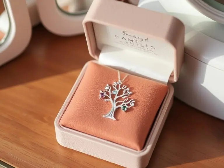 Personalized Family Tree Pendant