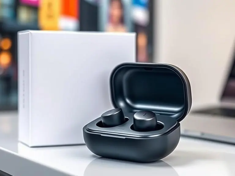 Bluetooth 5.0 Wireless Earbuds with Charging Case
