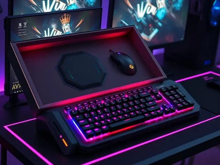 Gaming Mouse and Keyboard Combo