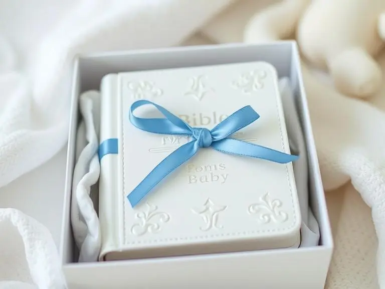 Baby Boy First Holy Bible