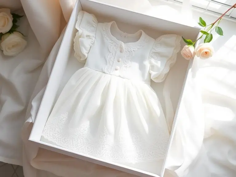 Baby Girl Christening Outfit Dress Lace