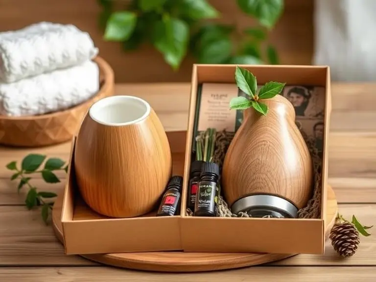Ultrasonic Essential Oil Diffuser Set