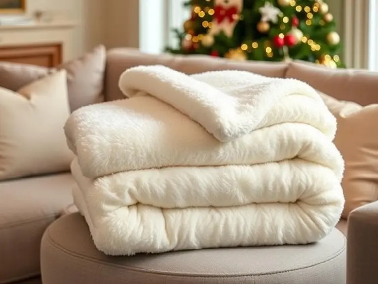 Heated Soft Fleece Throw Blanket