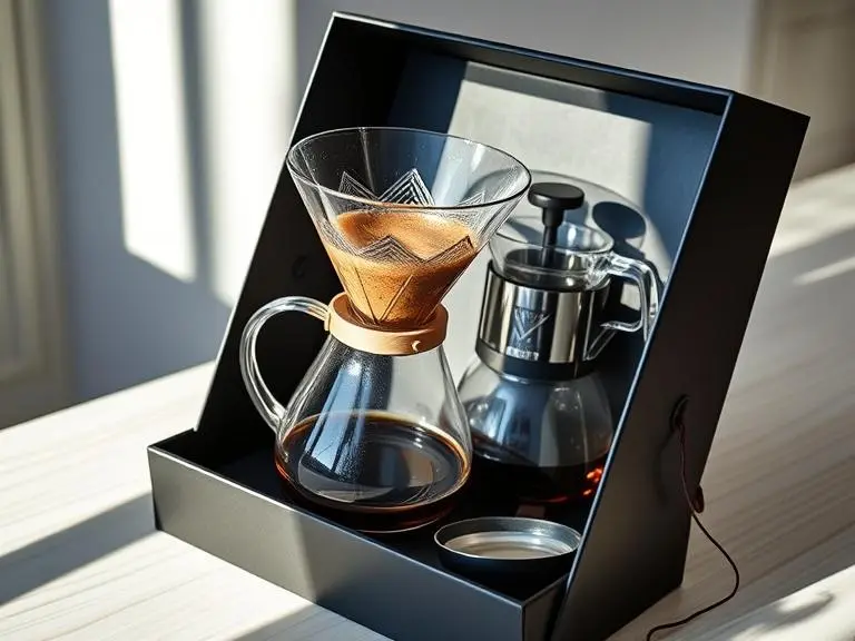 Glass Pour Over Coffee Maker Set
