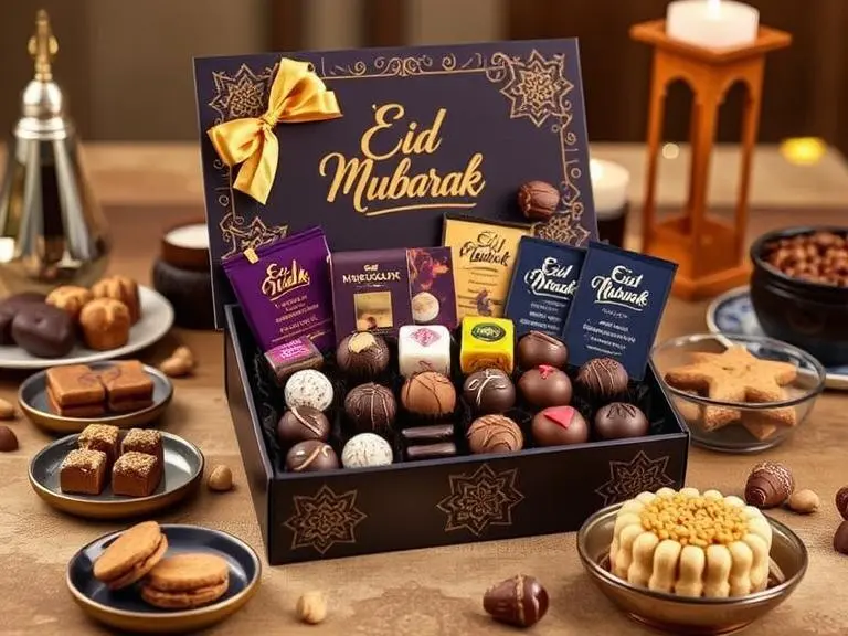 Eid Mubarak Chocolate Sweet Box