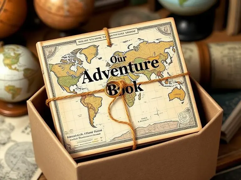 'Our Adventure Book' Scrapbook Album