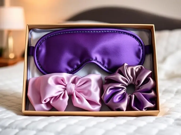 Luxury Silk Eye Mask & Scrunchie Set