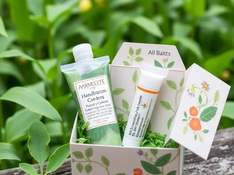 Gardening Hand Cream & Lip Balm Set