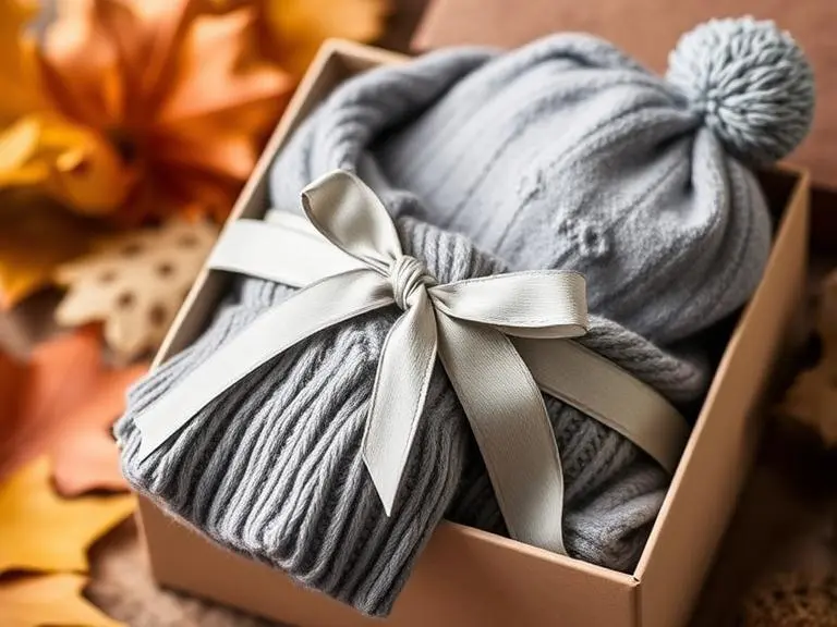 Cashmere Blend Scarf & Beanie Set