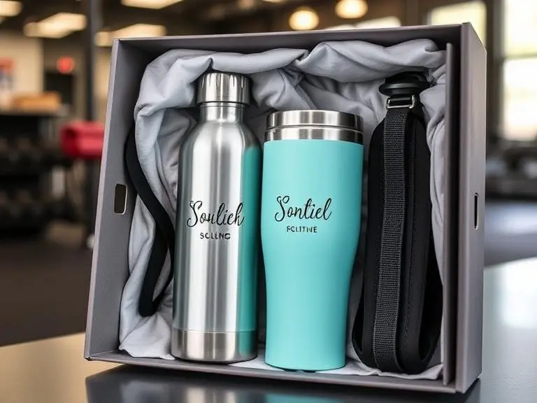 Personalized Stainless Steel Water Bottle & Tumbler Set