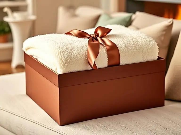 Heated Blanket Throw, the best comfort gift for Grandad.