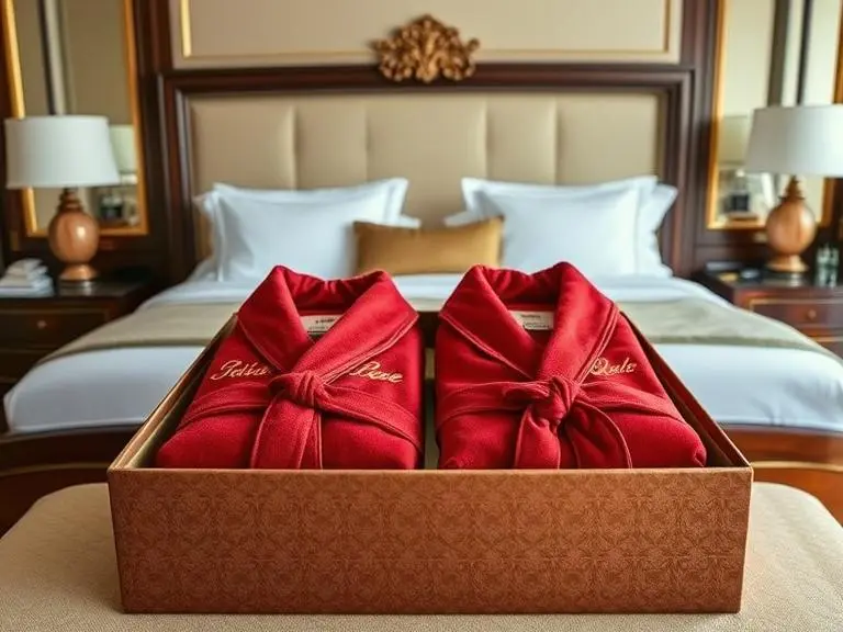 Luxury Gold Embroidered Robes Set