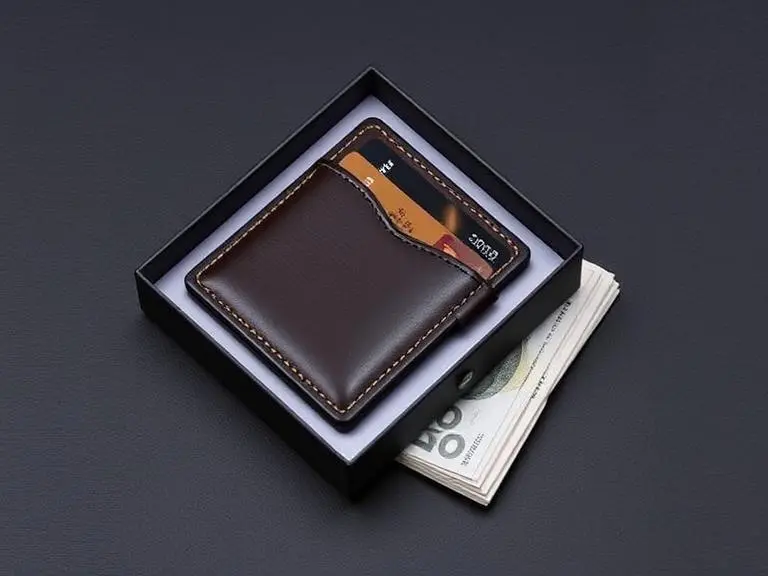 Stylish RFID Blocking Leather Wallet
