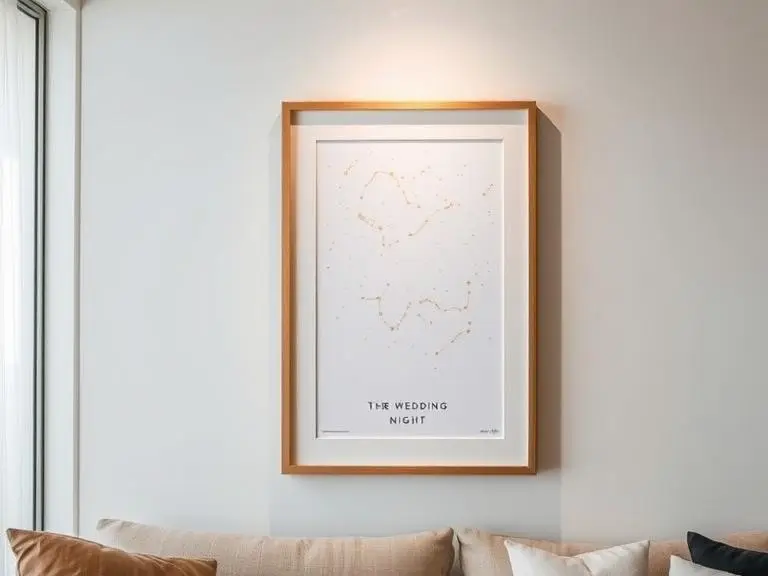 Personalized Gold Foil Art Print