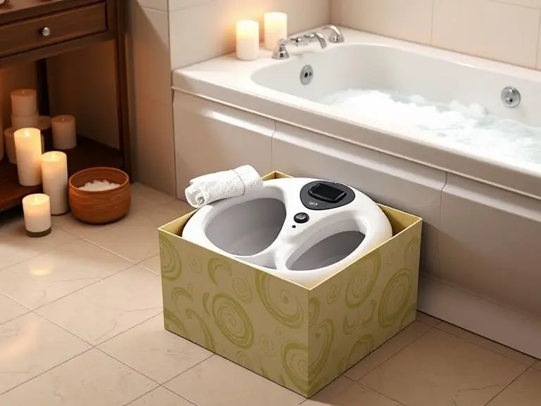 Heated Foot Spa Massager