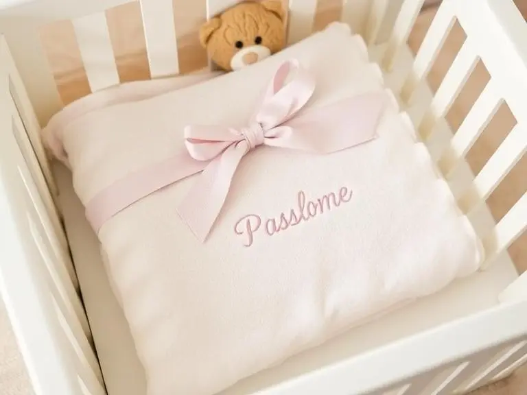 Personalized Baby Name Blanket