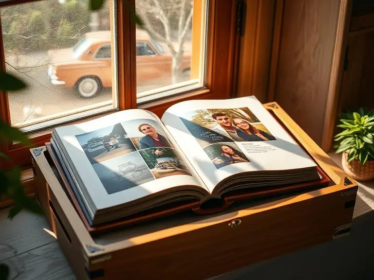 Personalized Engraved Photo Album