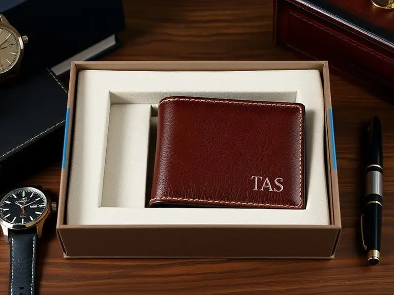Custom Engraved Leather Wallet