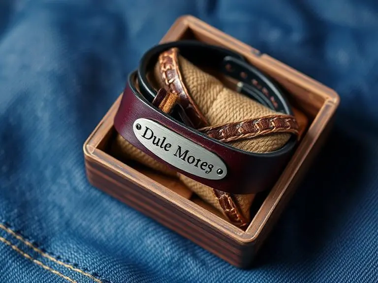 Customized Leather Bracelet