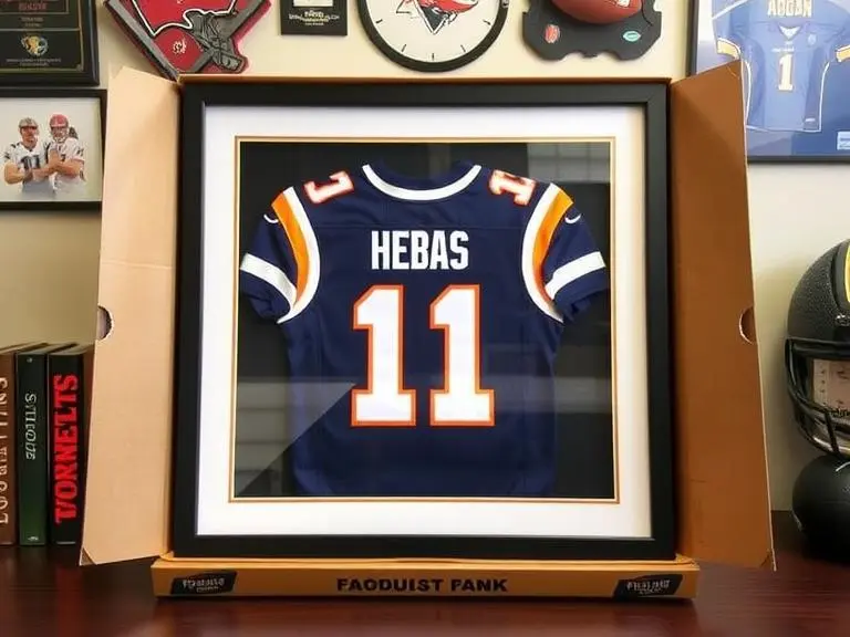 Personalized Sports Team Jersey Frame