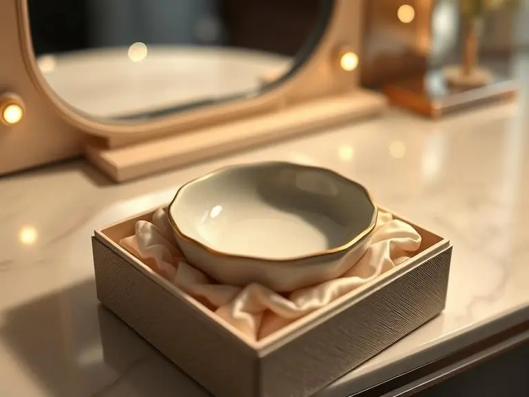 Ceramic Jewelry Trinket Dish