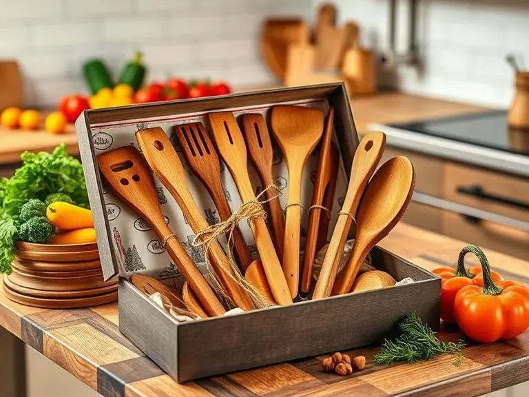 Wooden Cooking Utensil Set