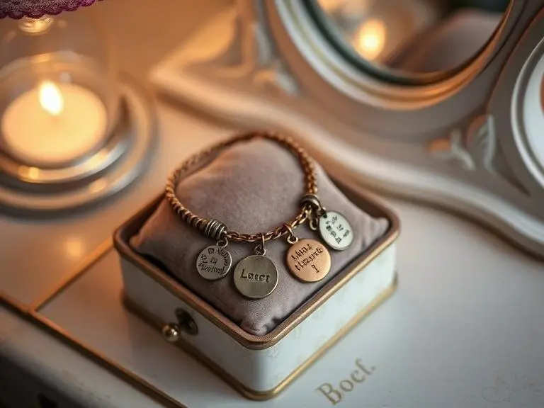 Bronze Charm Bracelet