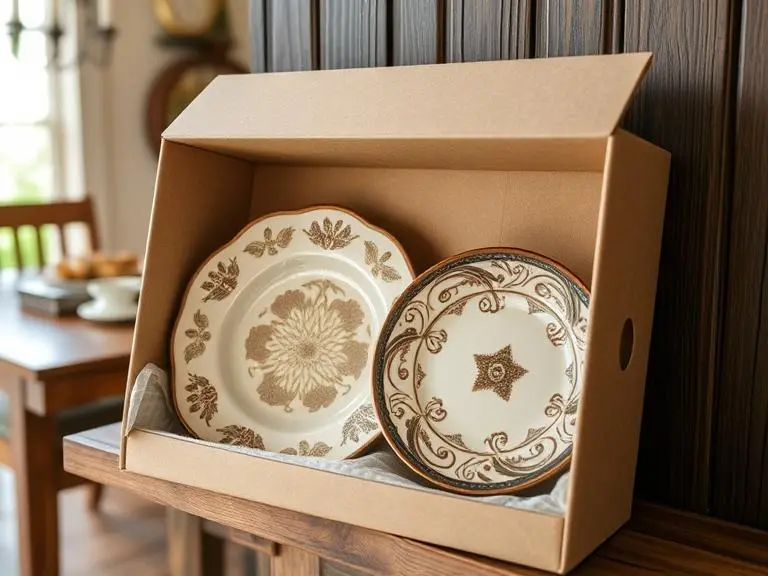 Decorative Ceramic Plate Set