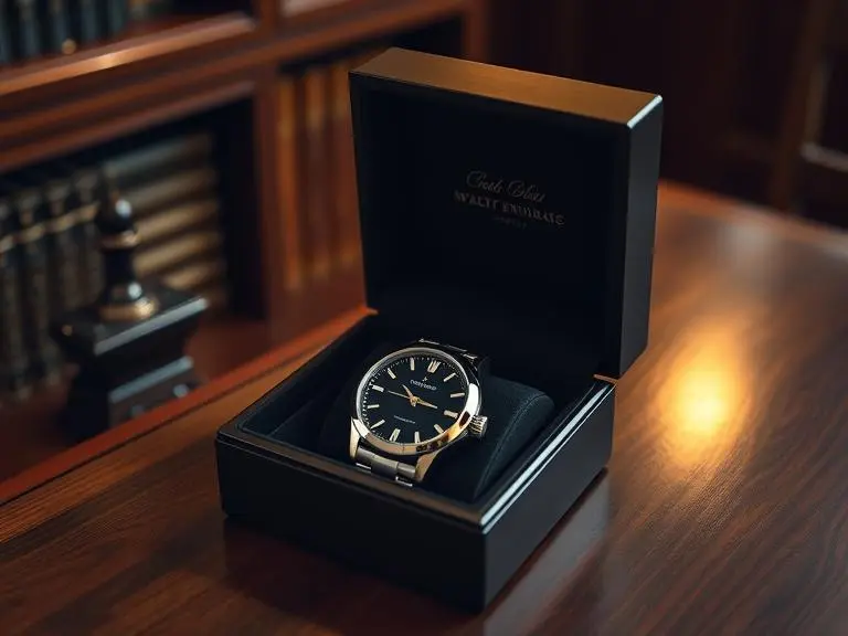 Personalized Engraved Watch for 80th Birthday