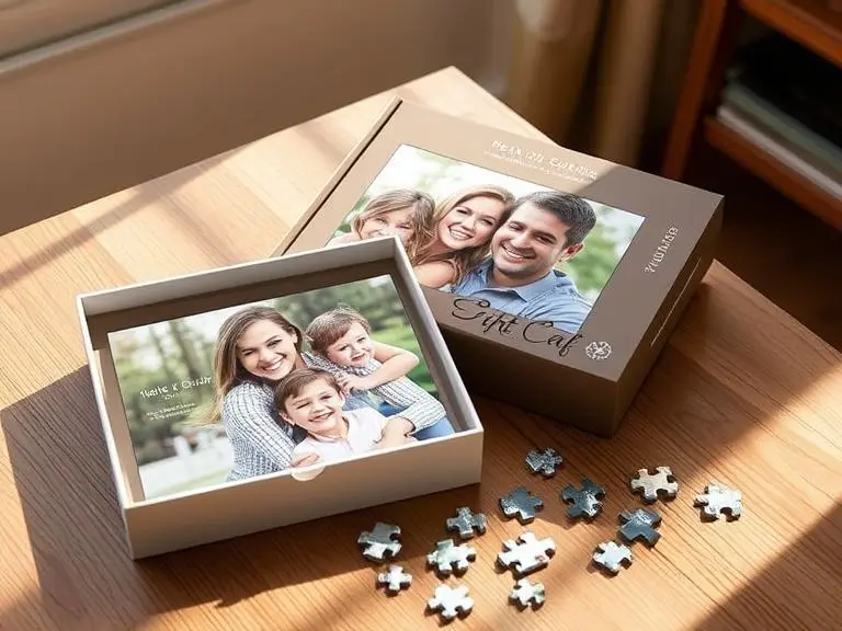 Custom Photo Puzzle for family fun