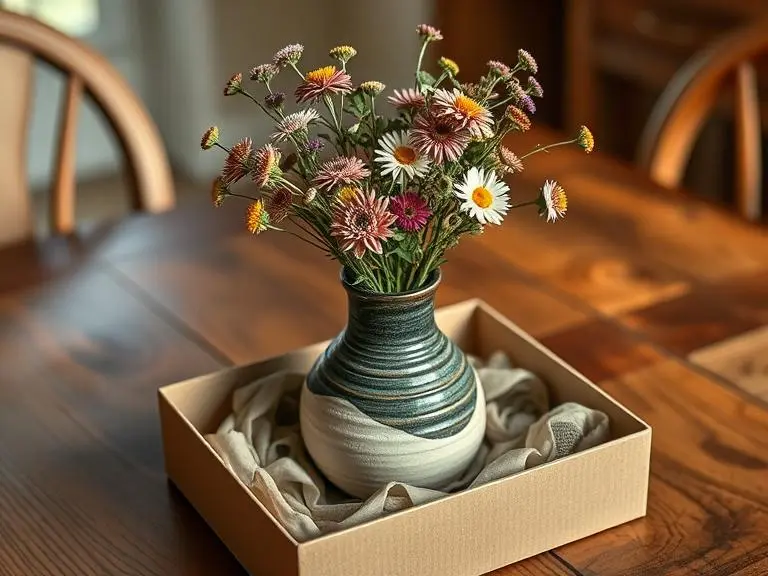 Pottery Flower Vase