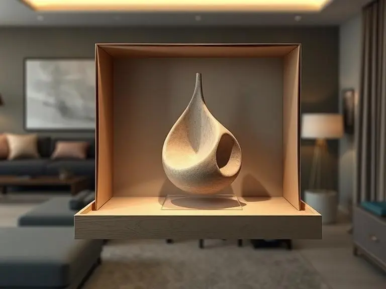 Pottery Art Piece Decor