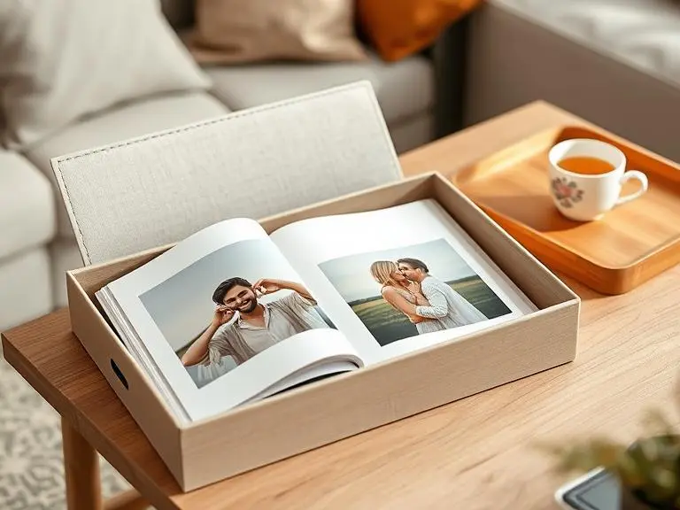 Linen Photo Album