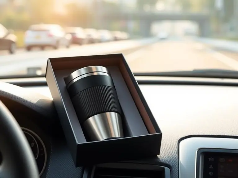 Smart Heating Travel Coffee Mug