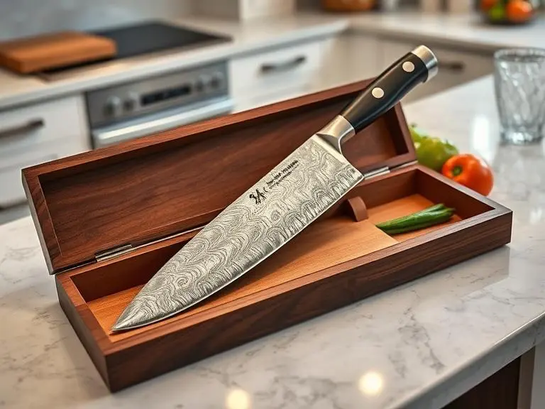 Damascus Steel Chef Kitchen Knife