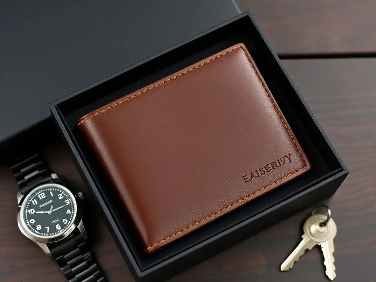 Personalized Leather Wallet