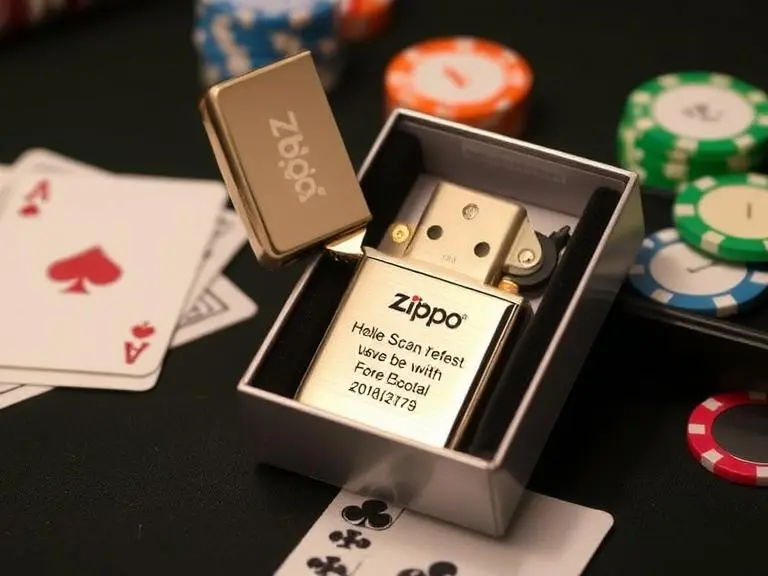 Custom Engraved Zippo Lighter