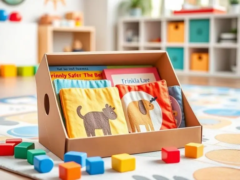 Soft Fabric Baby Books Set