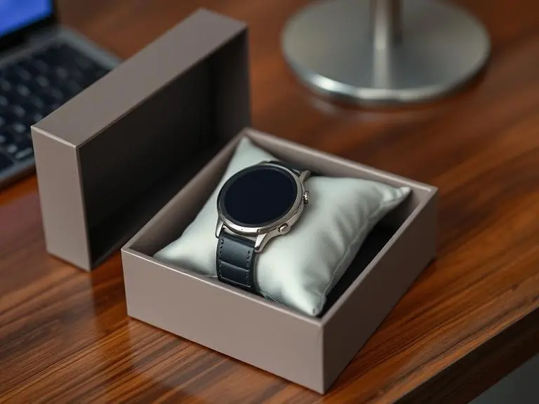 Elegant Smartwatch with Health Tracker