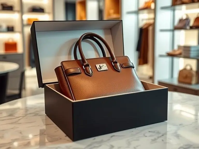 Designer Inspired Leather Handbag