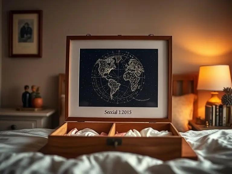 Personalized Star Map Print - sentimental gift idea