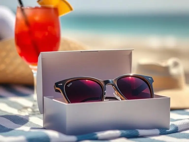 Fashionable Oversized Sunglasses - stylish birthday gift